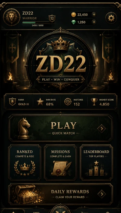 zd22 game dashboard image
