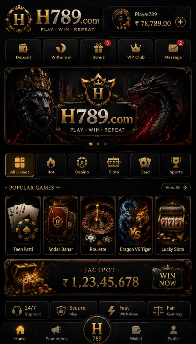 H789.com game dashboard image