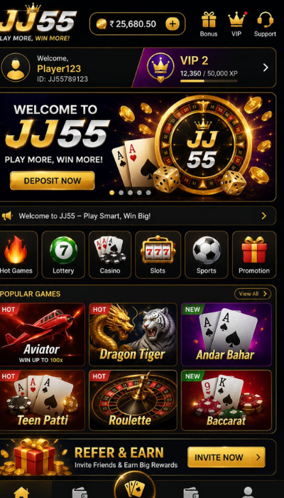 JJ55 Game Dishboard image