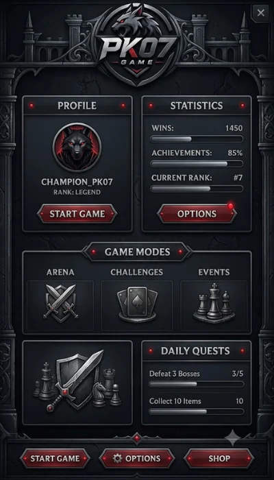 PK07 game dashboard image