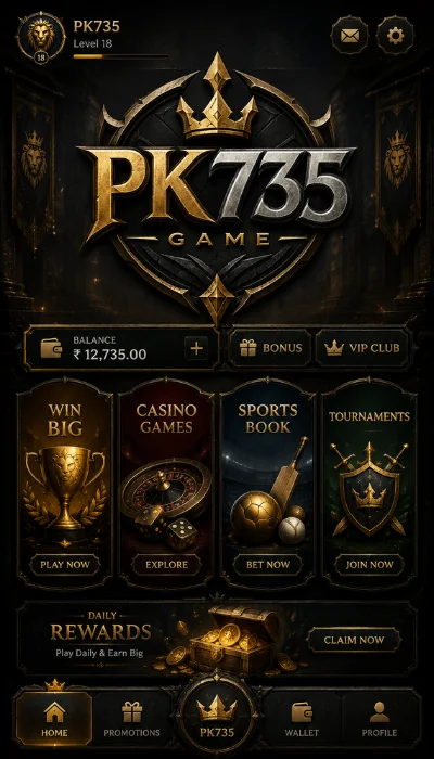 PK735 game dashboard image