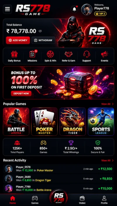RS778 Game Dishboard image