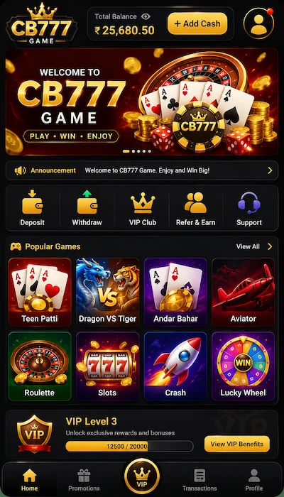 cb777 game dishboard image